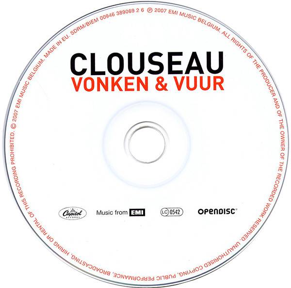 Clouseau Vonken and Vuur : CD